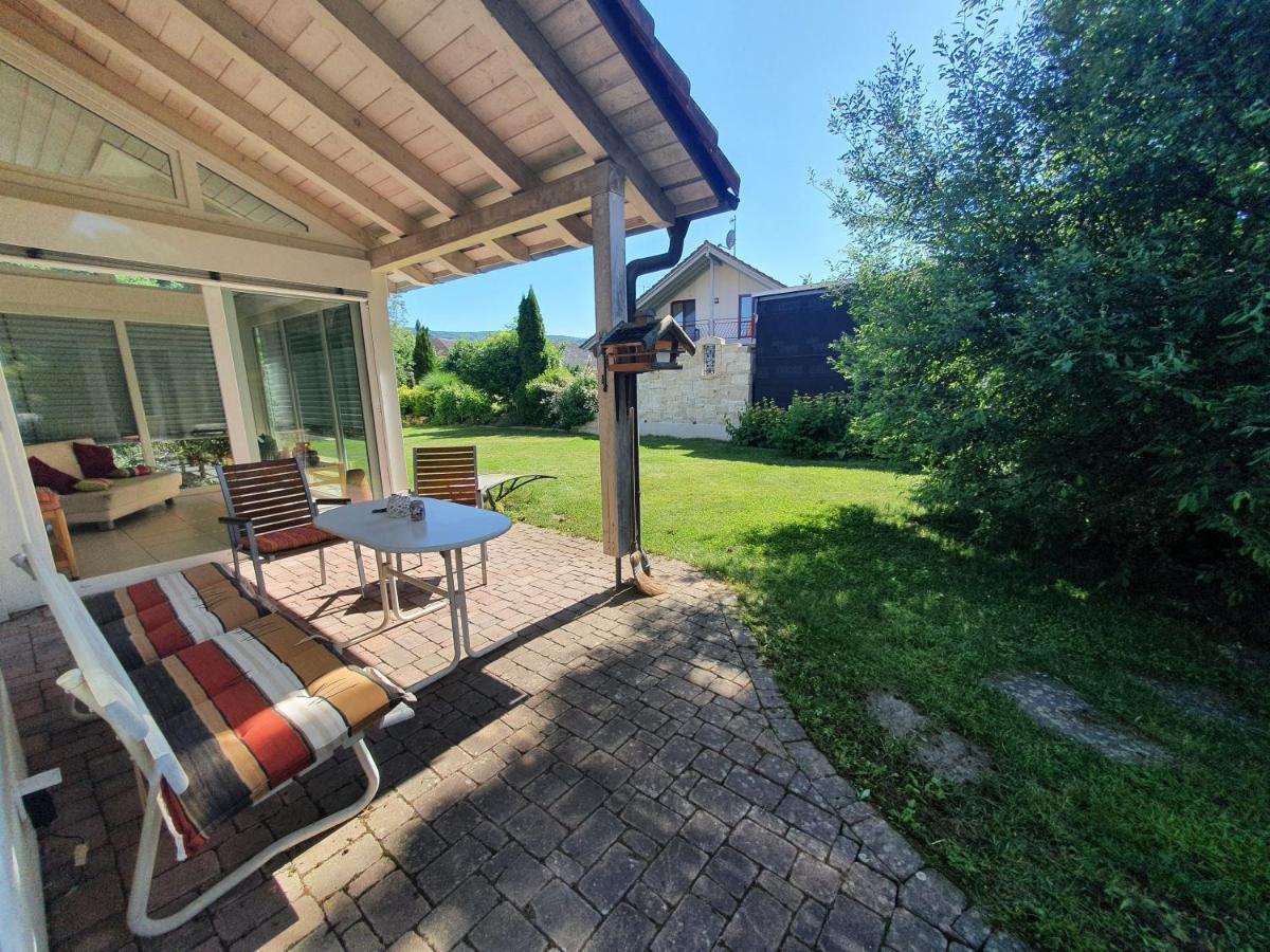 Klettgauperle - Familien- Und Behindertengerechte Ferienwohnung Griessen ภายนอก รูปภาพ
